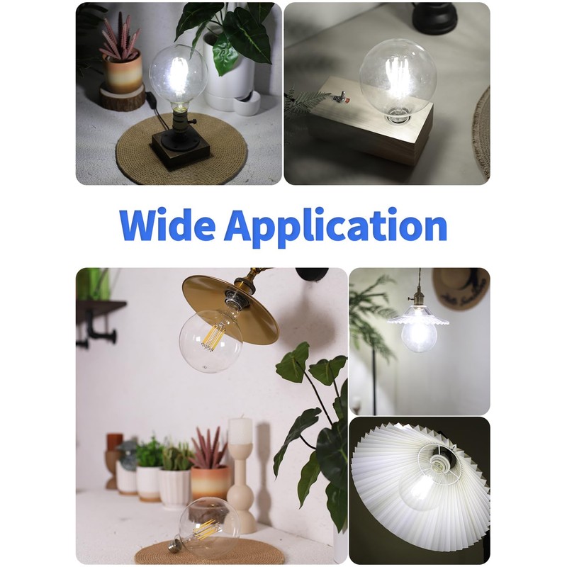 CRLight 12W Dimmable LED Large Globe Bulb 5000K Daylight White