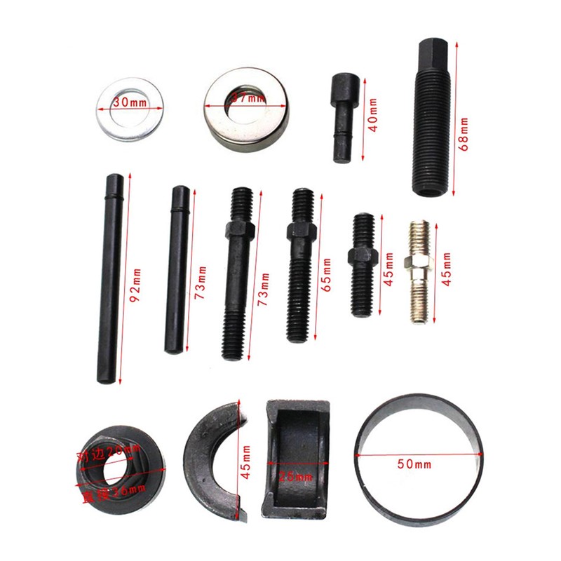 12pcs Power Steering Pulley Puller Installer Kit for Most Engines