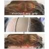 2PCS Grip Bands, Elastic Lace and Velvet Wig Head Hair