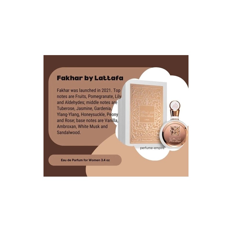 Lattafa Fakhar Lattafa - Woman | Eau De Parfum -