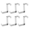 6 Pack Over The Door Hooks