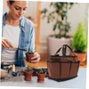 Angoily Gardening Tool Storage Bag Large Capacity Organizer for Garden