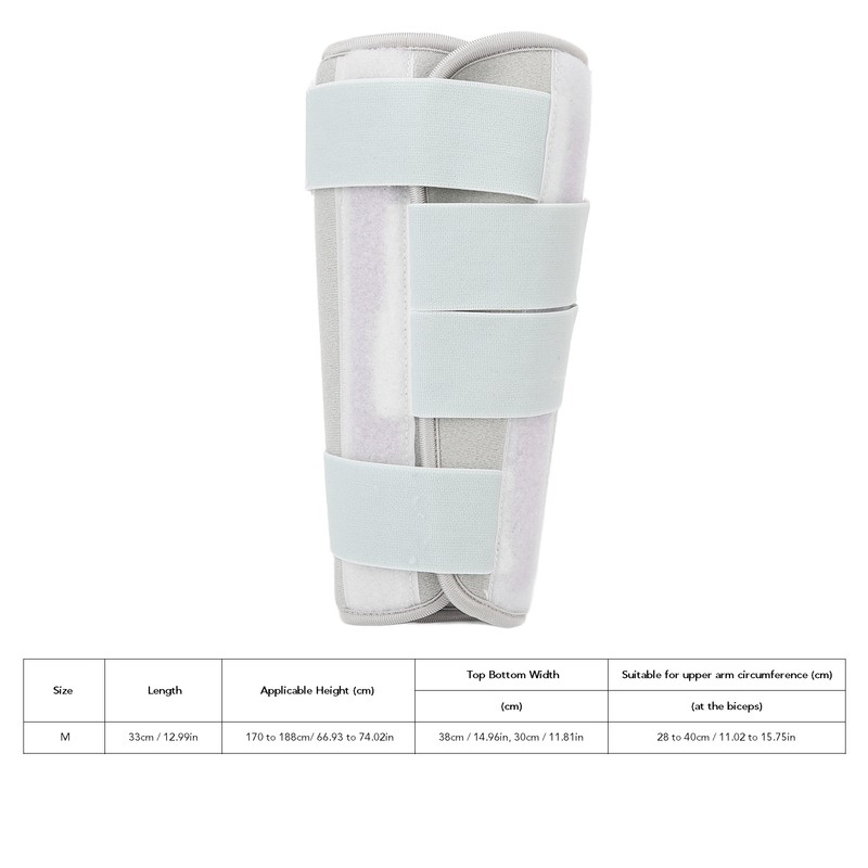 Elbow Brace 3 Metal Strips Regulable Straps Joint Injury Fixed