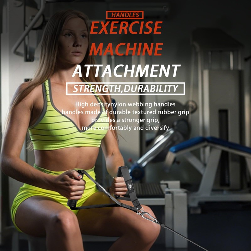 Lights Mountain Gym Handles & Wrist Cuffs Set – Heavy-Duty