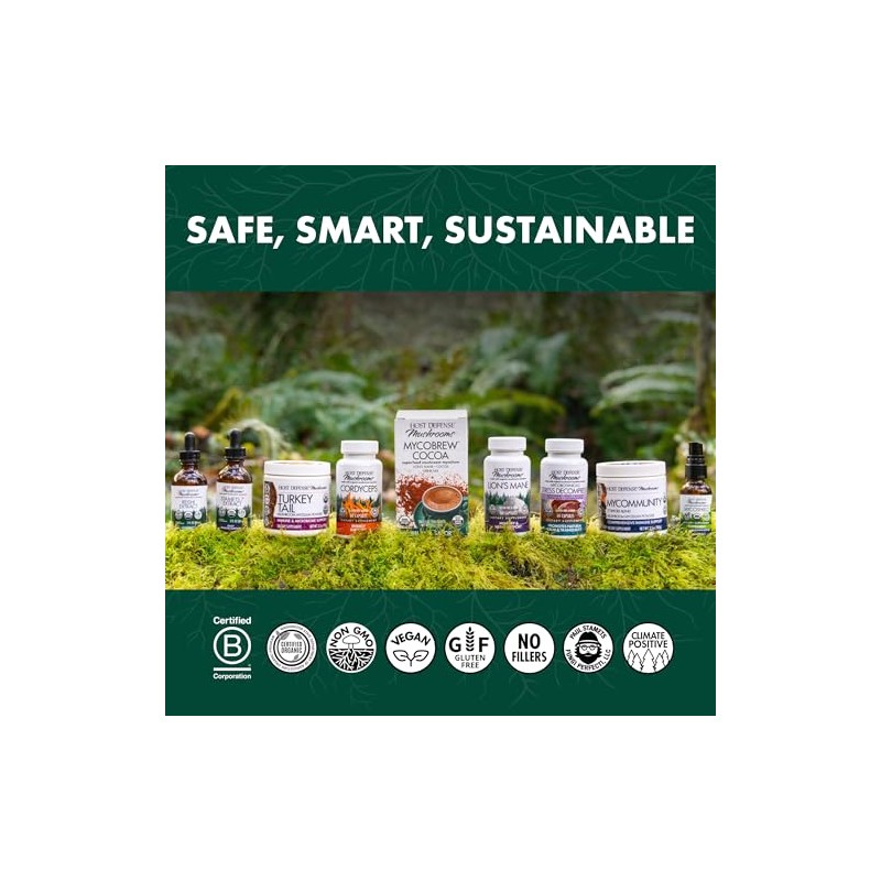 Host Defense - Mycobotanicals Liver, Helps Support Liver Health, 60