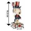 Enesco Figura Enesco Snoopy Patriota Peanuts Resina Jim Shore