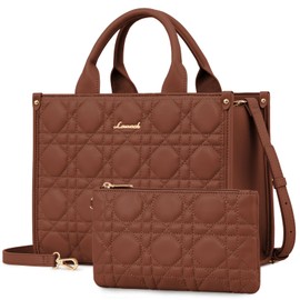 LOVEVOOK Purses and Handbags for Women, Handbags Shoulder Bags Black Purses and PU Leather Top Handles for Lady