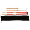 Drum Stick Brush Set Jazz Retractable Metal Wire 19 Beam