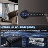 Fingerprint Smart Door Lock with App Code Backup Key Fingerprint