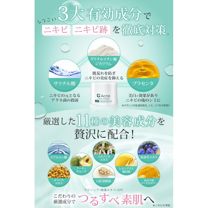Acne Care Cream, All-in-One Gel, Acno, Adult Acne, Back, Buttocks,