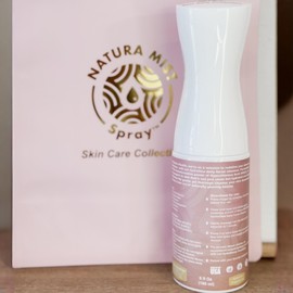 Natura Mist Spray- Hypochlorous Acid Spray for Face & Skin, Hydraglow Daily Facial Cleanser Spray, (Medium 6 oz.). Hypochlorous Acid Spray - Daily Toner, Makeup Remover