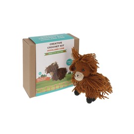 Shudehill Creative Crochret Kit Highland Cow - Finished Size 5.5cm
