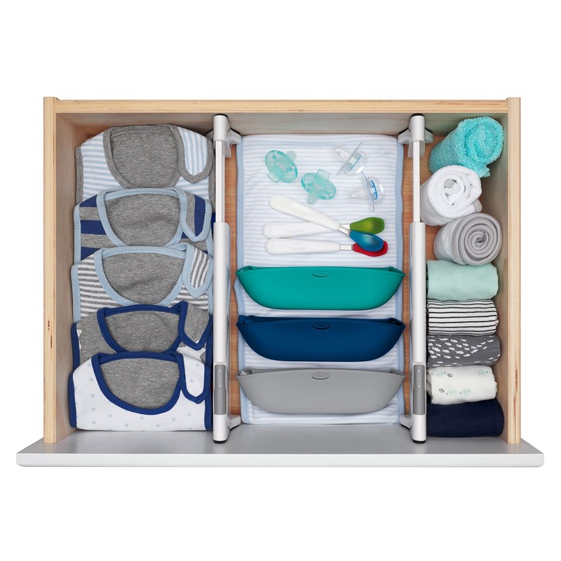 OXO Tot Expandable Dresser Drawer Divider - 2 Pack