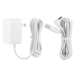 LEFXMOPHY Replacement Charger for Panasonic Baby Monitor KX-HN4101W Baby Monitor Camera S006AKU0500100 Power Cable 5V 2A Charger UL Charger White Aadpter