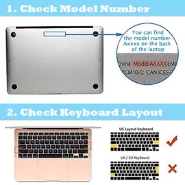 Compatible with MacBook Pro 13 Inch Case 2022-2016, A2338 M1 M2/A2289/A2251/A2159/A1989/A1706 with Touch Bar & Touch ID, Braided Leather Hard Case with Keyboard Cover & Screen Protector, White