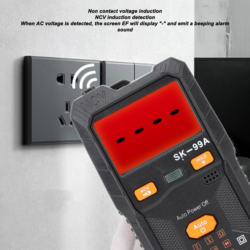 Digital Multimeter High Accuracy Automatic Voice Broadcast Voltage Current Capacitance