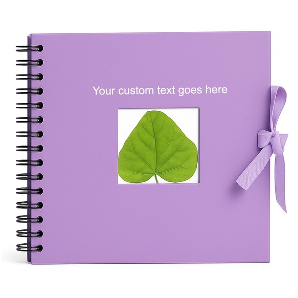 Arpan Personalised Scrapbook Memory Book 10.25 x 10 Spiral Bound