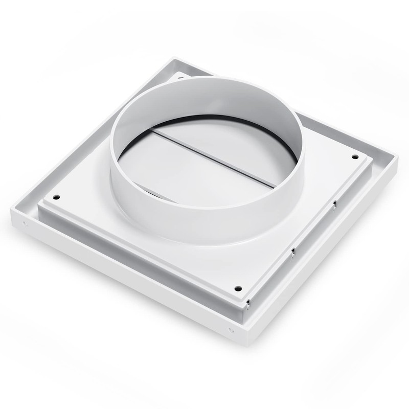 VIOKS Exhaust Air Hood Ventilation Outer Grille Connection: 100 mm