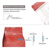 Red Color Coffee Bags with Valve, High Barrier Foil Coffee