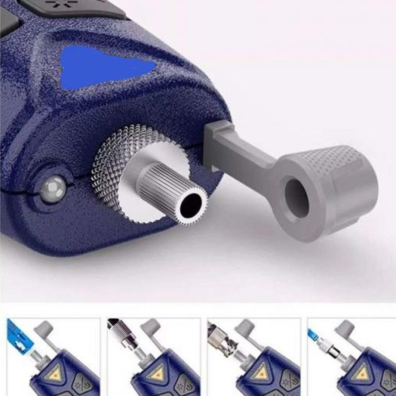 Visual Fault Locator 30km Rechargeable Portable Fiber Optic Source Tester