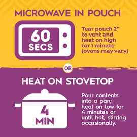 Tasty Bite Variety, Pack of 6, Bombay Potatoes, Kashmir Spinach, Punjab Eggplant, Channa Masala, Madras Lentils, Vegetable Korma