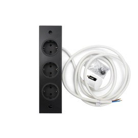 ST 3002 Undermount Socket Black