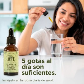 Ore 6 Piezas De Aceite De Orégano . Ore 30 Ml