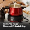 Swissmar Arolla 10 Pieces Stainless Steel Electric Fondue Set -
