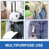 OQXEJPHFN 5 Pcs Luggage Connector Straps, Add a Bag Luggage