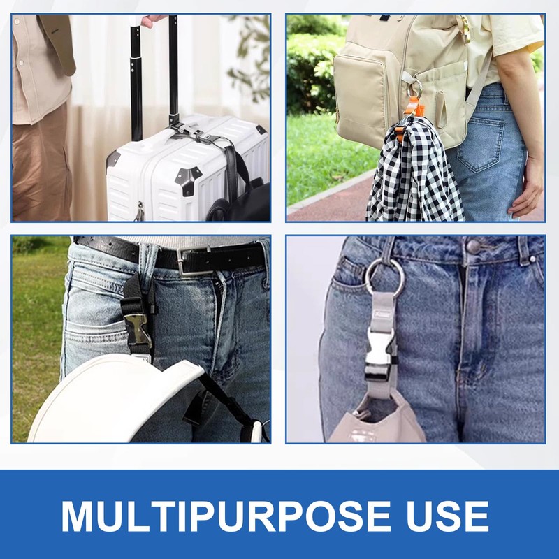 OQXEJPHFN 5 Pcs Luggage Connector Straps, Add a Bag Luggage