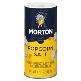 Morton Popcorn Salt, 3.75 Ounce Shaker (Pack of 12)