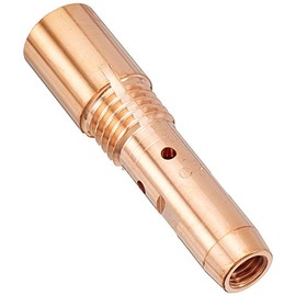 Abicor Binzel 142.0170.5 Copper Contact Tip Holder for Welding Torch, M8 x M12 x 1 Thread Size, 63.4 mm Length (Pack of 5)