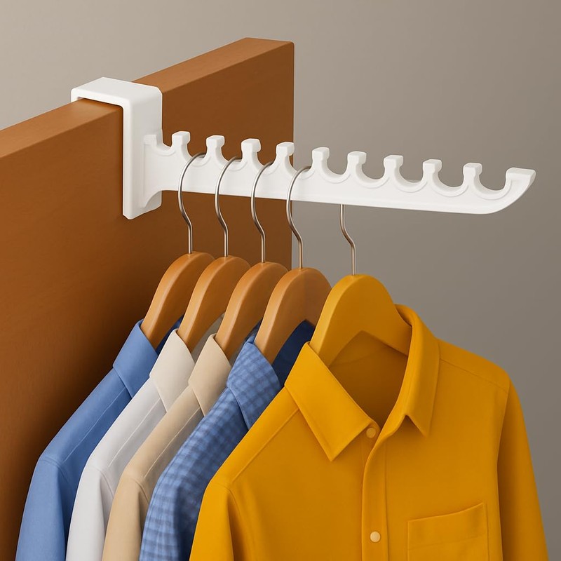 2 Pack Over The Door Valet Hook Space Saver Holds