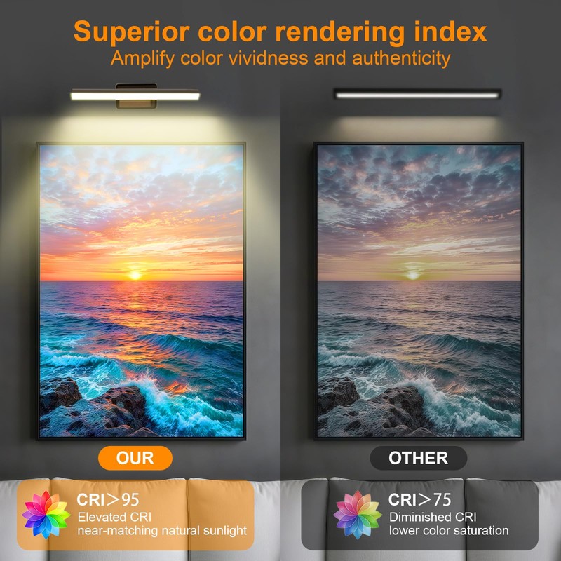 AMFUN Wireless Picture Lighting - Black