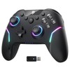EasySMX X20 Wireless Gaming Controller with RGB Backlit, 2-Stage Hall