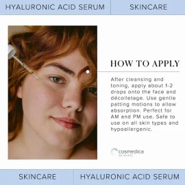 Cosmedica Skincare Suero Acido Hialuronico Para Piel 60ml                                                                                             