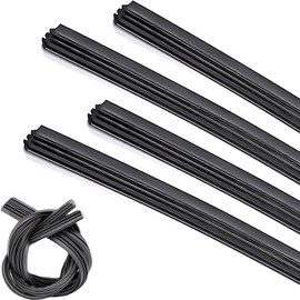Juego de 4 escobillas para limpiaparabrisas de coche, de alta dureza, reducción de ruido, respetuosa con el medio ambiente, sin huesos, accesorios de modificación, compatible con coches, SUV,