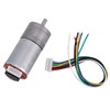 Gear Motor with Encoder, DC 12V Encoder Motor with Mounting