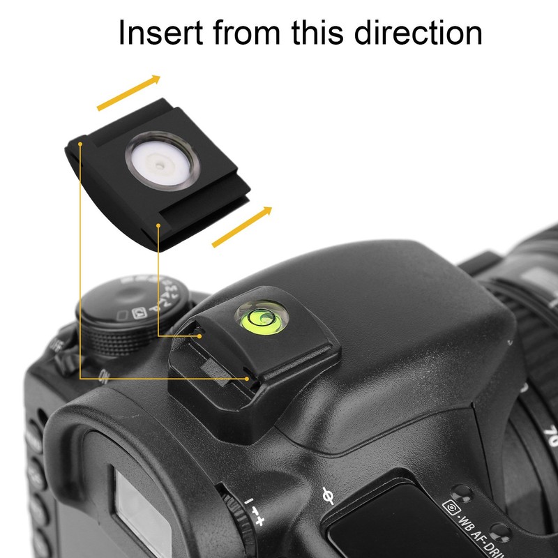 Hot Shoe Level,ChromLives Camera Bubble Level Hot Shoe Bubble Level
