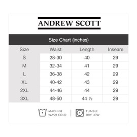 Andrew Scott Men's 100% Cotton Super Soft Flannel Plaid Pajama Pants- 2 Pack (2 PACK- ASSORTED CLASSIC PLAIDS, XX-Large)