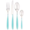 BRANDANI Aquamarine 16 Pieces Stainless Steel Cutlery Set, Blue, One