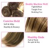 GLSMOSNW Ombre Bundles P4/27 Highlight Straight Human Hair Bundles Highlight