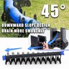 RISTOW RV Sewer Hose Support 20 Feet, 𝐇𝐞𝐢𝐠𝐡𝐭-𝐀𝐝𝐣𝐮𝐬𝐭𝐚𝐛𝐥𝐞 ABS Sewer