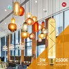 helloify T10 Dimmable Vintage LED Edison Tubular Bulb, 40W Equivalent,