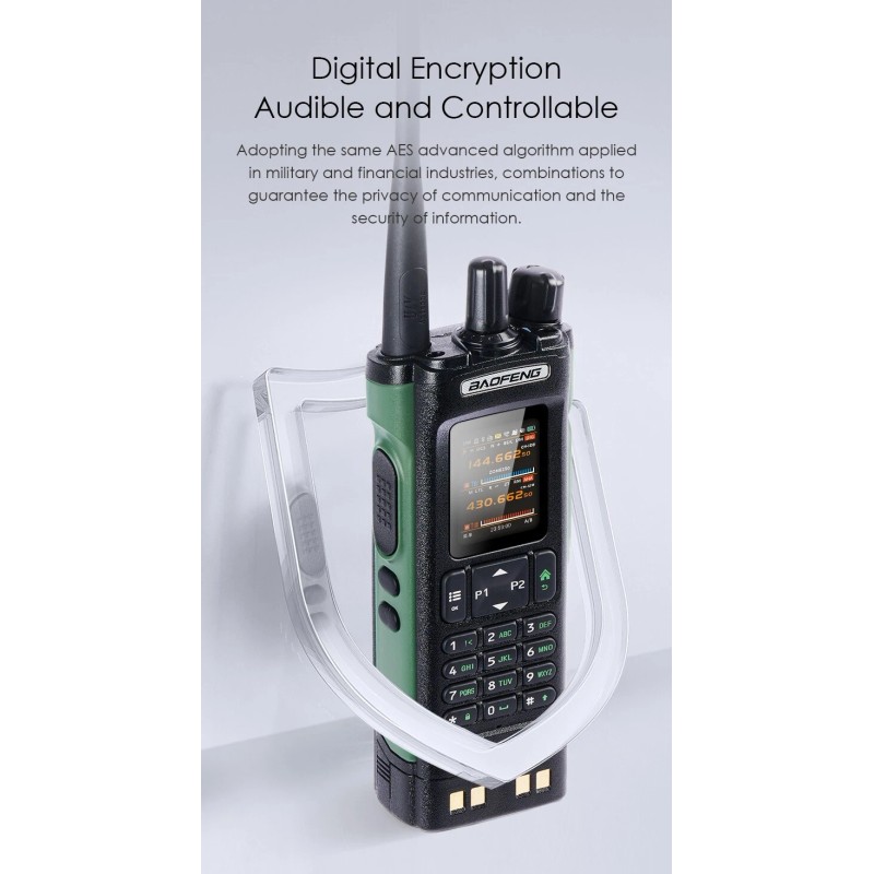 BAOFENG DM-32UV DMR Walkie Talkie Digital Simulation GPS/APRS Air Band