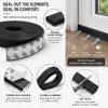 Self-Adhesive Door & Window Sealing Strip for Home – 25mm