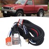 H4 Headlight Relay Harness Plug and Play H6054 7x6 LED