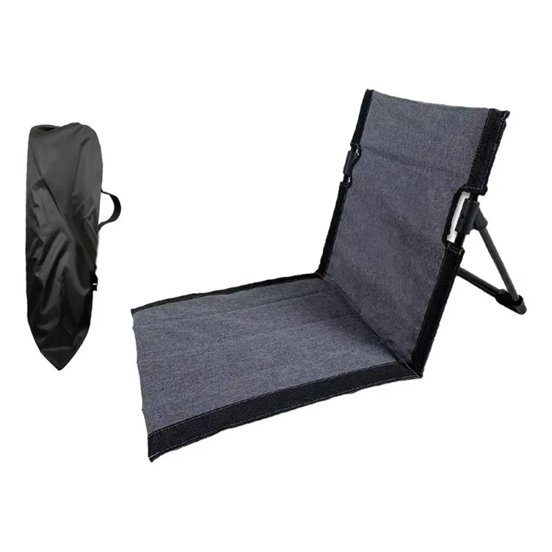 Silla De Piso Con Respaldo Asientos De Gris 39cmx40cmx38cm