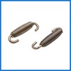 VekAuto 10pcs Silver Tone Motorcycle Exhaust Pipe Silencer Muffler Springs