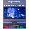 LENRUE G11 Computer Speakers for Desktop, Touch Lights PC Speakers